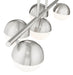 Z-Lite - 7517-5L-BN - Five Light Linear Chandelier - Realm Sphere - Brushed Nickel