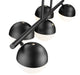 Z-Lite - 7517-5L-MB - Five Light Linear Chandelier - Realm Sphere - Matte Black