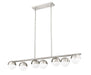 Z-Lite - 7517-7L-BN - Seven Light Linear Chandelier - Realm Sphere - Brushed Nickel