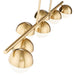Z-Lite - 7517-7L-MGLD - Seven Light Linear Chandelier - Realm Sphere - Modern Gold