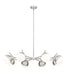 Z-Lite - 7517-8BN - Eight Light Chandelier - Realm Sphere - Brushed Nickel