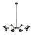 Z-Lite - 7517-8MB - Eight Light Chandelier - Realm Sphere - Matte Black