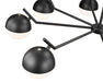 Z-Lite - 7517-8MB - Eight Light Chandelier - Realm Sphere - Matte Black