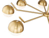 Z-Lite - 7517-8MGLD - Eight Light Chandelier - Realm Sphere - Modern Gold