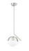 Z-Lite - 7517P11-BN - One Light Pendant - Realm Sphere - Brushed Nickel