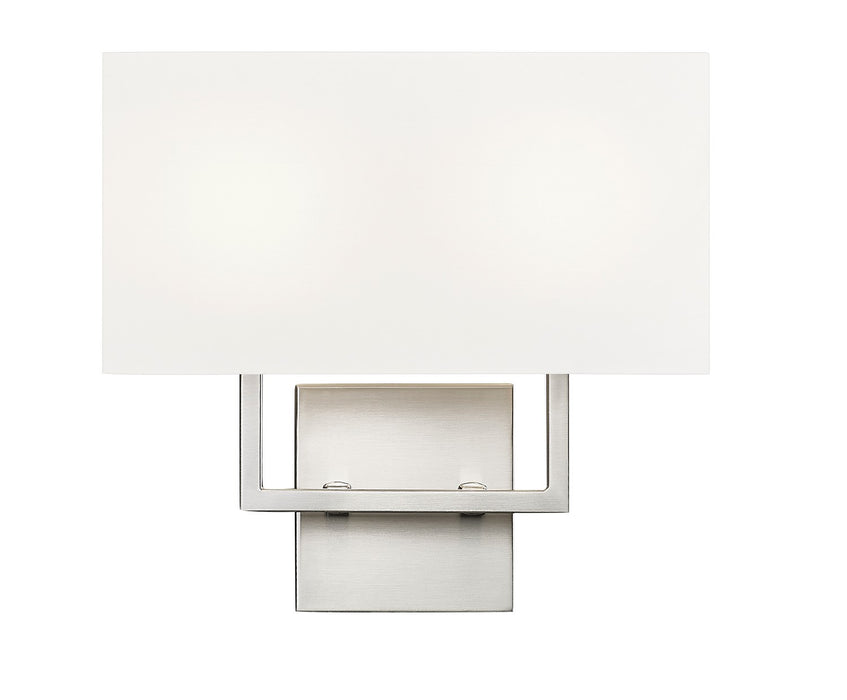 Z-Lite - 815-2S-BN - Two Light Wall Sconce - Saxon - Brushed Nickel