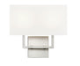 Z-Lite - 815-2S-BN - Two Light Wall Sconce - Saxon - Brushed Nickel