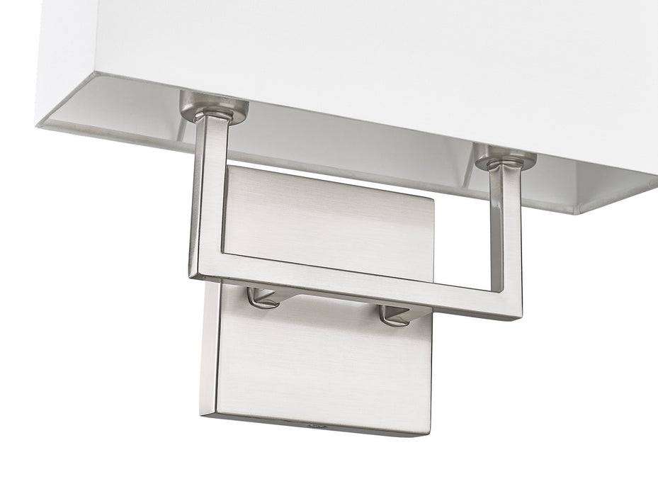 Z-Lite - 815-2S-BN - Two Light Wall Sconce - Saxon - Brushed Nickel