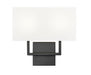 Z-Lite - 815-2S-MB - Two Light Wall Sconce - Saxon - Matte Black