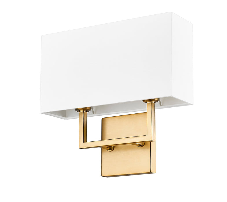 Z-Lite - 815-2S-OBR - Two Light Wall Sconce - Saxon - Olde Brass