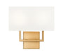 Z-Lite - 815-2S-RB - Two Light Wall Sconce - Saxon - Rubbed Brass