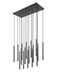 Z-Lite - 919MP24-17L-MB-LED - LED Linear Chandelier - Forest - Matte Black