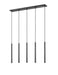 Z-Lite - 919MP24-5L-MB-LED - LED Linear Chandelier - Forest - Matte Black