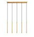 Z-Lite - 919MP24-5L-MGLD-LED - LED Linear Chandelier - Forest - Modern Gold