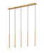 Z-Lite - 919MP24-5L-MGLD-LED - LED Linear Chandelier - Forest - Modern Gold