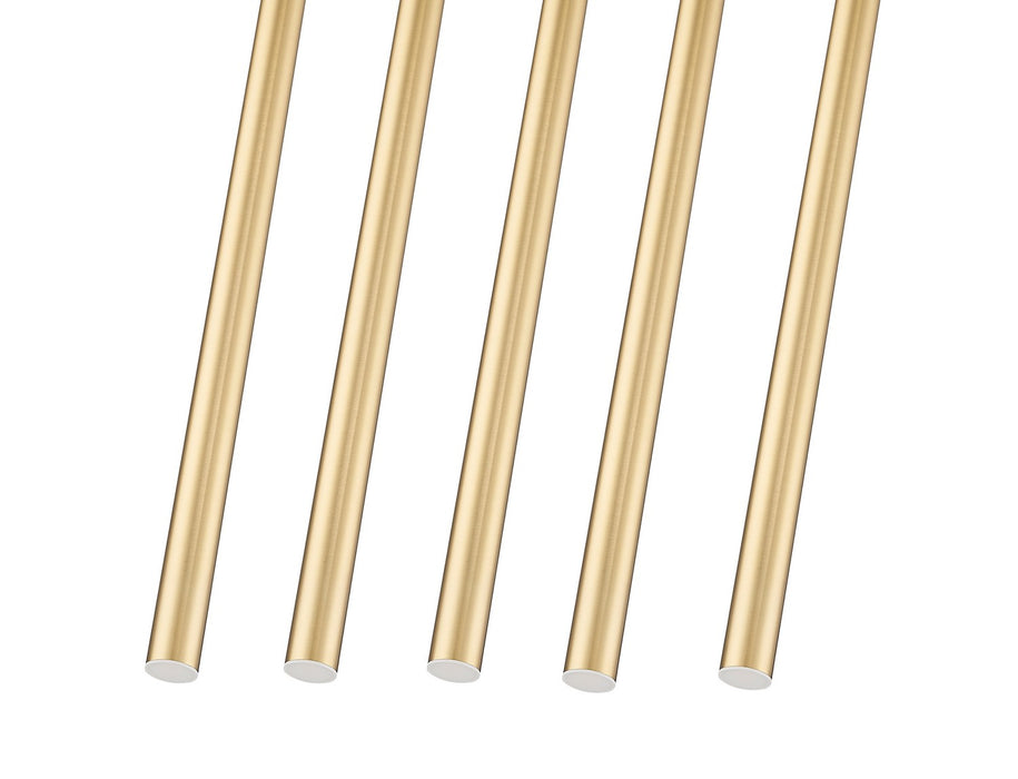 Z-Lite - 919MP24-5L-MGLD-LED - LED Linear Chandelier - Forest - Modern Gold