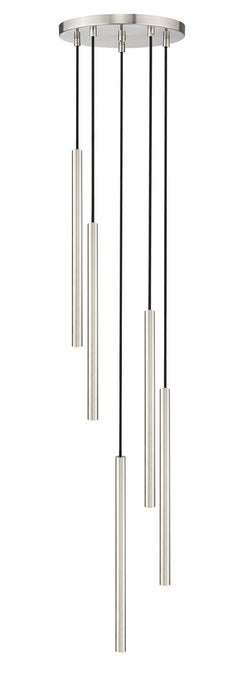 Z-Lite - 919MP24-5R-BN-LED - LED Chandelier - Forest - Brushed Nickel