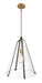 Minka-Lavery - 131-782 - One Light Pendant - Paxos - Legacy Brass & Sand Coal