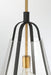 Minka-Lavery - 131-782 - One Light Pendant - Paxos - Legacy Brass & Sand Coal