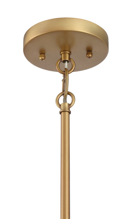 Minka-Lavery - 131-782 - One Light Pendant - Paxos - Legacy Brass & Sand Coal