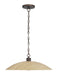 Minka-Lavery - 132-860 - One Light Pendant - Derby - Dark Bronze