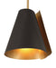 Minka-Lavery - 135-855 - One Light Pendant - Hillcrest - Legacy Brass & Dark Bronze