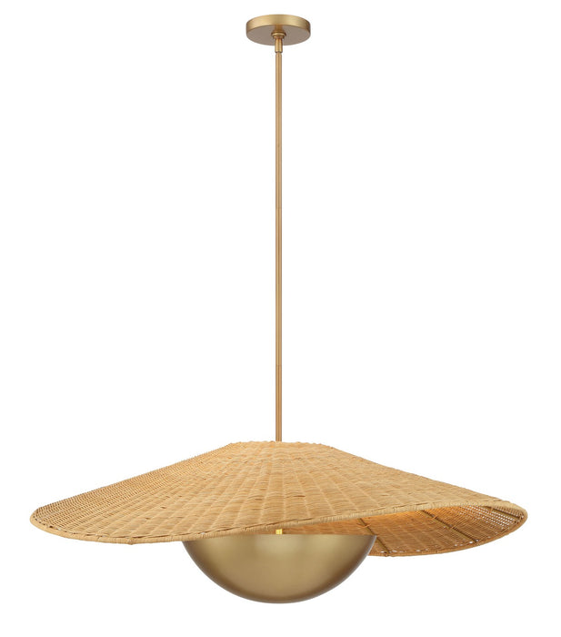 Minka-Lavery - 142-732 - Three Light Pendant - Nestor - Legacy Brass