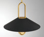 Minka-Lavery - 151-876 - One Light Pendant - Goldenridge - Legacy Brass & Dark Matte Blac
