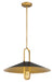 Minka-Lavery - 152-876 - One Light Pendant - Goldenridge - Legacy Brass & Dark Matte Blac