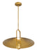Minka-Lavery - 152-876 - One Light Pendant - Goldenridge - Legacy Brass & Dark Matte Blac