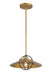 Minka-Lavery - 154-876 - One Light Pendant - Newburie - Legacy Brass & Dark Matte Blac