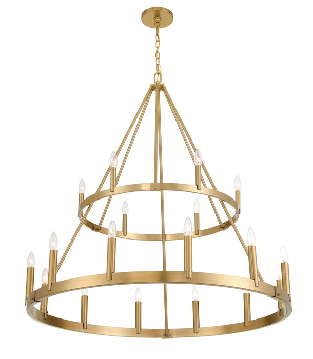 Minka-Lavery - 1717-894 - 18 Light Chandelier - Dutton - Signature Brass