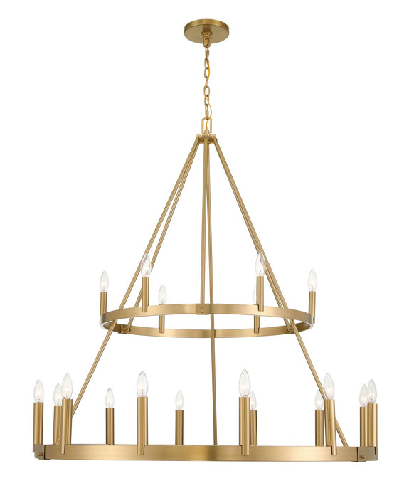 Minka-Lavery - 1717-894 - 18 Light Chandelier - Dutton - Signature Brass