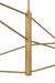Minka-Lavery - 195-732 - Four Light Chandelier - Orion - Legacy Brass