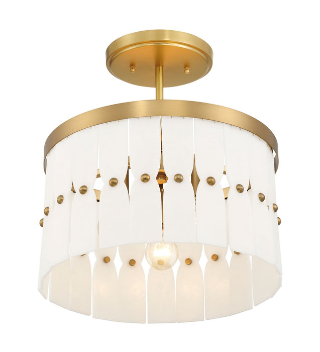 Minka-Lavery - 2083-732 - Three Light Convertible Semi-Flush - Coronelle - Legacy Brass