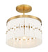 Minka-Lavery - 2083-732 - Three Light Convertible Semi-Flush - Coronelle - Legacy Brass