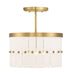 Minka-Lavery - 2083-732 - Three Light Convertible Semi-Flush - Coronelle - Legacy Brass