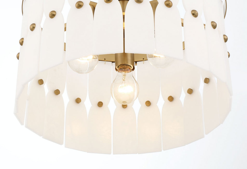 Minka-Lavery - 2083-732 - Three Light Convertible Semi-Flush - Coronelle - Legacy Brass