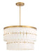 Minka-Lavery - 2086-732 - Six Light Pendant - Coronelle - Legacy Brass