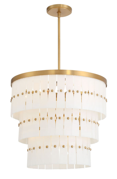 Minka-Lavery - 2089-732 - Nine Light Pendant - Coronelle - Legacy Brass