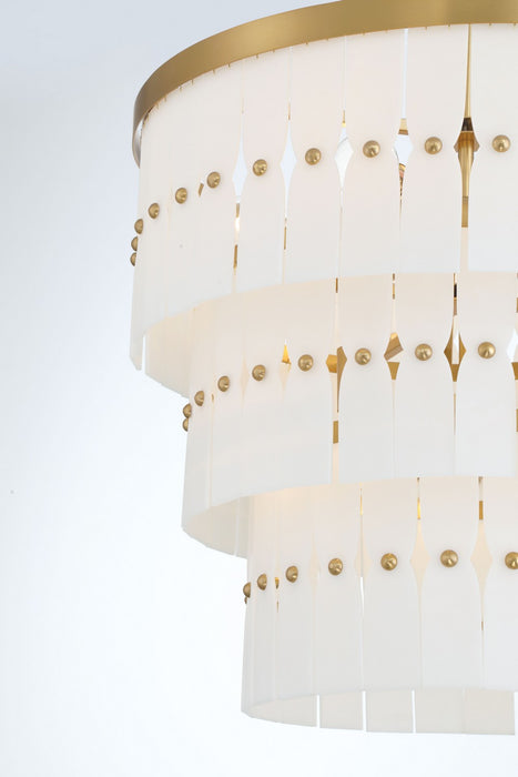 Minka-Lavery - 2089-732 - Nine Light Pendant - Coronelle - Legacy Brass