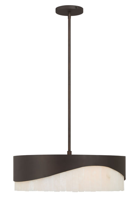 Minka-Lavery - 2094-860 - Four Light Pendant - Sway - Dark Bronze