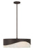 Minka-Lavery - 2094-860 - Four Light Pendant - Sway - Dark Bronze