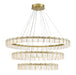 Minka-Lavery - 2410-695-L - LED Chandelier - Sevryn - Soft Brass