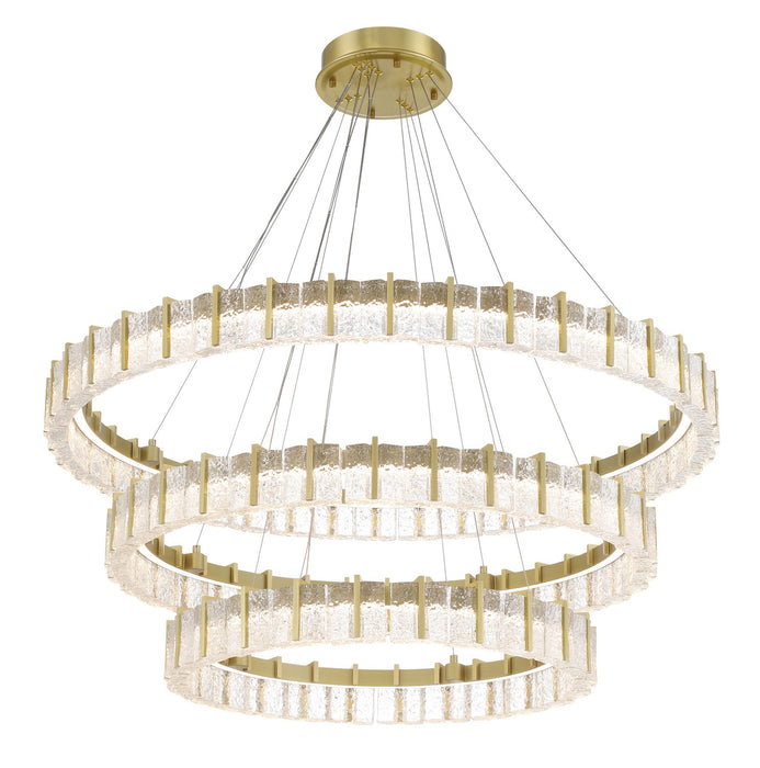 Minka-Lavery - 2410-695-L - LED Chandelier - Sevryn - Soft Brass