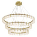 Minka-Lavery - 2410-695-L - LED Chandelier - Sevryn - Soft Brass