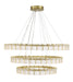 Minka-Lavery - 2410-695-L - LED Chandelier - Sevryn - Soft Brass