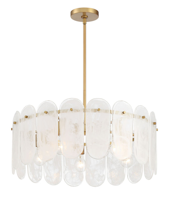 Minka-Lavery - 2595-732 - Five Light Pendant - Oldmill - Legacy Brass