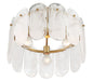 Minka-Lavery - 2596-732 - Three Light Semi Flush Mount - Oldmill - Legacy Brass