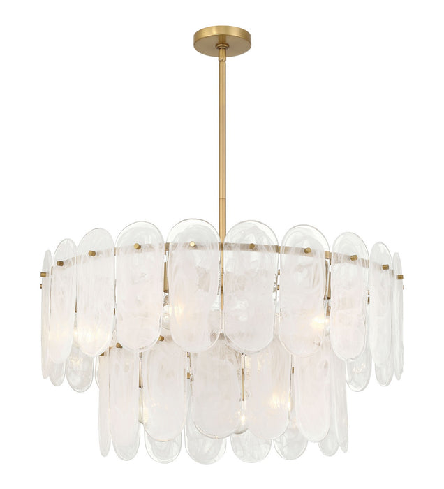Minka-Lavery - 2599-732 - Nine Light Pendant - Oldmill - Legacy Brass